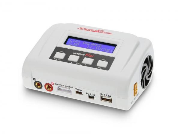 Ultra Power UP100AC Charger 100W, 1x6S Lipo, internal power supply