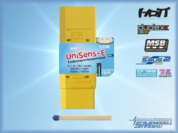 UniSens-E mit XT90 Stecker (Multisensor)