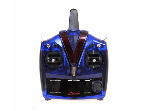 Mikado VBar Control Radio, blue transparent