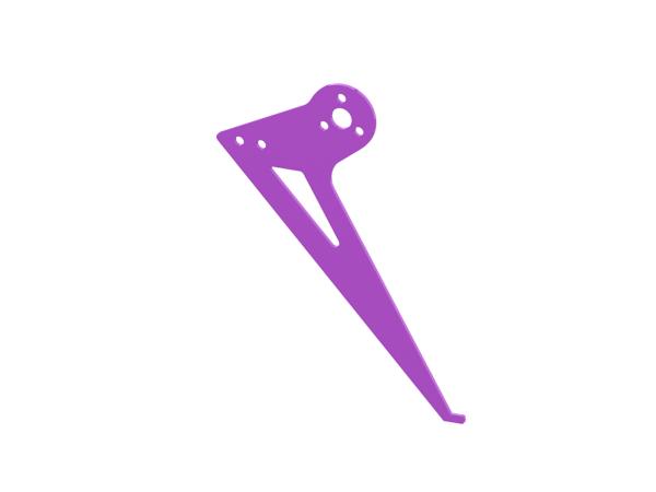XLPower Stratos 200 Tail fin purple