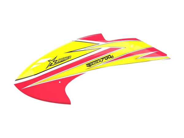 XLPower Specter 700V2 Ultimate KIT Heli mit Haube gelb/rot