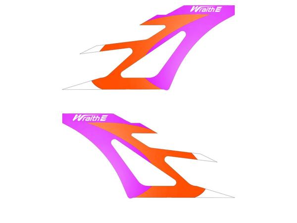 XLPower Lower Frame Sticker Purple/Orange