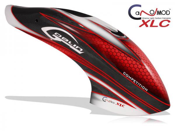 Canomod Goblin 700 Competition Red Eyes - Carbon Haube