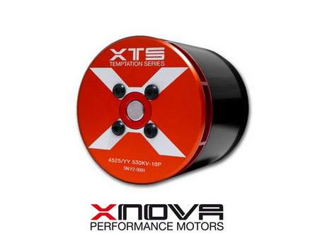 XNOVA XTS 4525-530KV YY (thick Wire) - 6/56mm Welle F