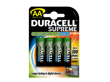 Duracell - 4xAA Batería recargable AA