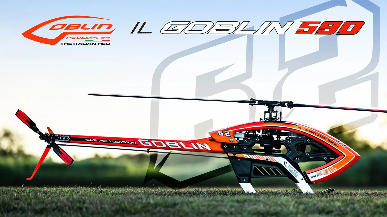 SAB ilGoblin 590 RC-Helikopter