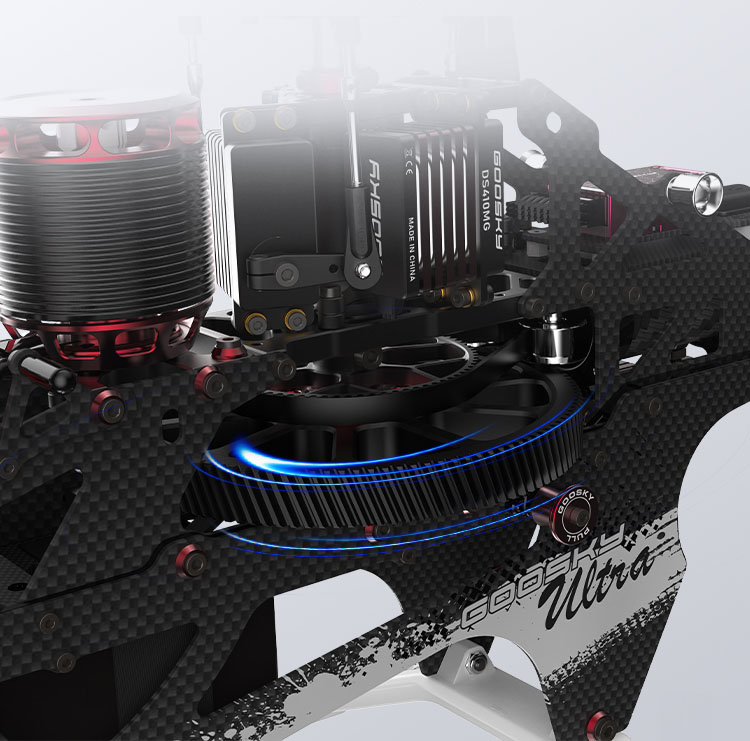 GOOSKY RS5 Ultra verstärktes Hauptzahnrad