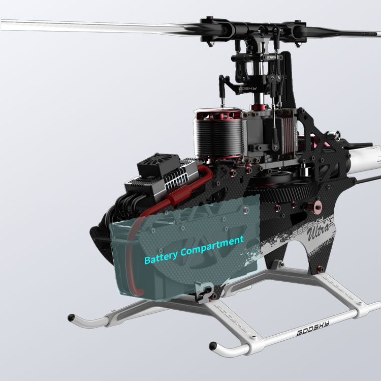GOOSKY RS5 Ultra vergrößertes Akkufach