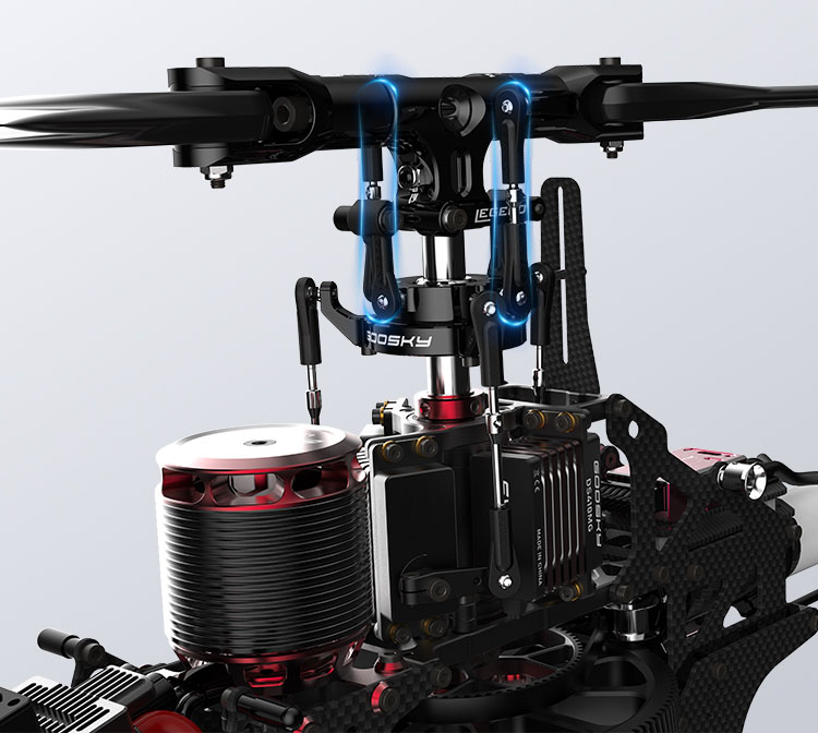 GOOSKY RS5 Ultra 1 zu 1 FBL Rotorkopf Geometrie