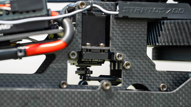 XLPower Stratos 700 Optimized Tail Servo Position